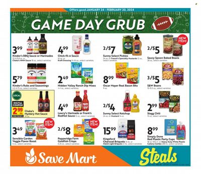 Save Mart (CA, NV) Weekly Ad Flyer Specials January 24 to February 20, 2024