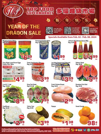 Top Food Supermarket Flyer February 2 to 8