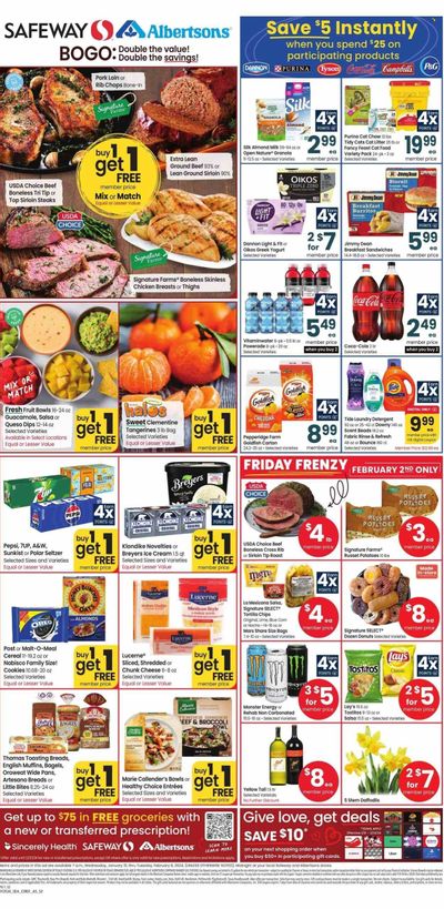 Safeway (WA) Weekly Ad Flyer Specials January 31 to February 6, 2024