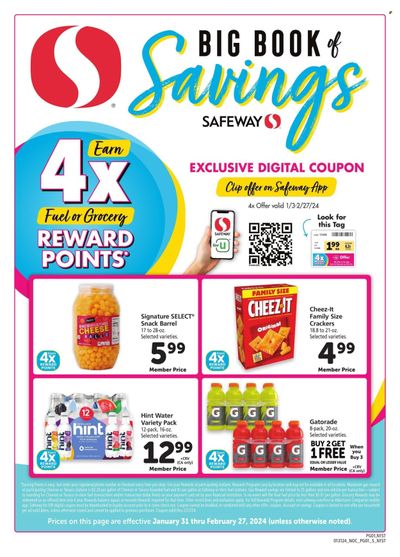 Safeway (CA) Weekly Ad Flyer Specials January 31 to February 27, 2024