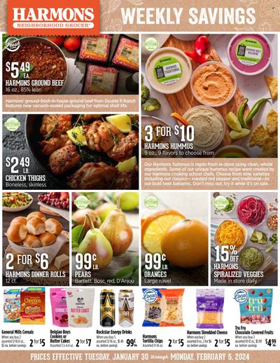Harmons (UT) Weekly Ad Flyer Specials January 30 to February 5, 2024