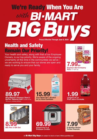 Bi-Mart Weekly Ad & Flyer May 27 to June 9