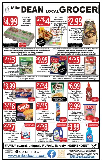 Mike Dean Local Grocer Flyer February 2 to 8