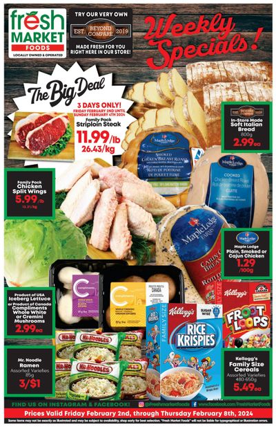 Fresh Market Foods Flyer February 2 to 8