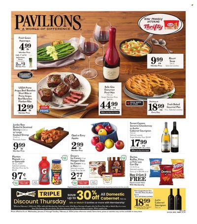 Pavilions (CA) Weekly Ad Flyer Specials January 31 to February 6, 2024