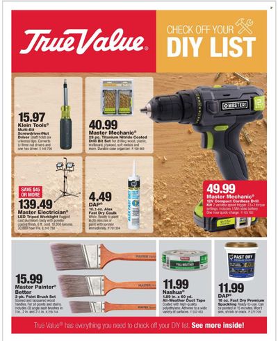 True Value Weekly Ad Flyer Specials January 29 to February 25, 2024