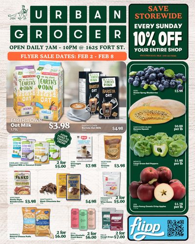 Urban Grocer Flyer February 2 to 8