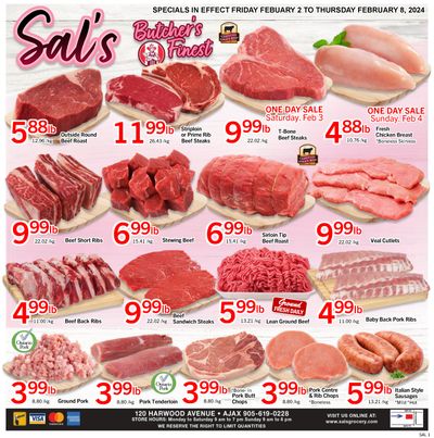 Sal's Grocery Flyer February 2 to 8