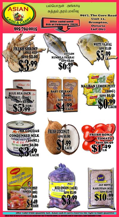 Asian Cash & Carry Flyer February 2 to 8