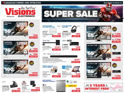 Visions Electronics Flyer February 2 to 8