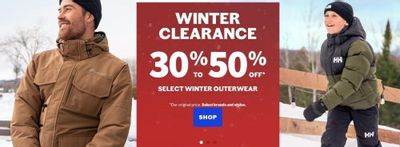 Atmosphere and Sports Expert Clearance Event: Save 30-50% on Select Winter Outerwear + More