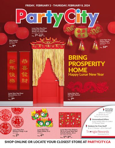 Party City Flyer February 2 to 8