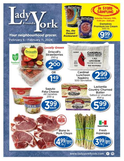 Lady York Foods Flyer February 5 to 11