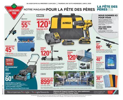 Canadian Tire (QC) Flyer May 28 to June 3