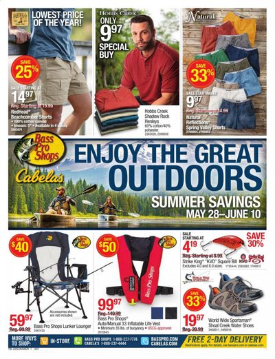 Cabela's Weekly Ad & Flyer May 28 to June 10