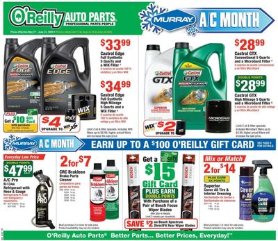 O'Reilly Auto Parts (EN) Weekly Ad & Flyer May 27 to June 23