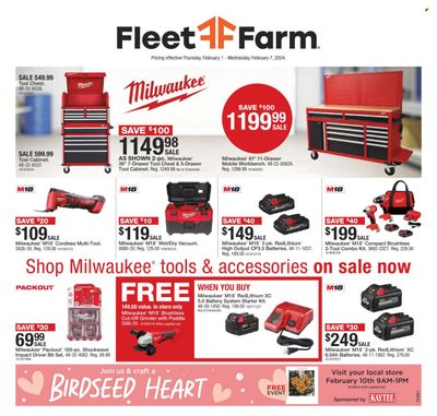 Fleet Farm (IA, MN, ND, WI) Weekly Ad Flyer Specials February 1 to February 7, 2024
