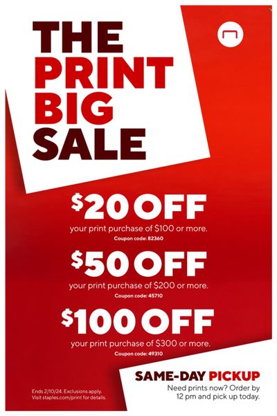 Staples Weekly Ad Flyer Specials February 4 to February 10, 2024