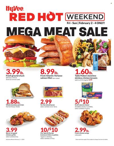 Hy-Vee (IA, IL, MN, MO, SD) Weekly Ad Flyer Specials February 2 to February 4, 2024