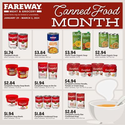 Fareway (IA) Weekly Ad Flyer Specials January 29 to March 2, 2024