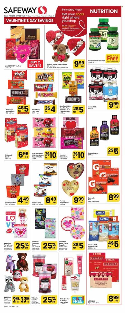 Safeway (MD, VA) Weekly Ad Flyer Specials February 2 to February 8, 2024