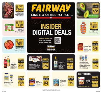 Fairway Market (CT, NJ, NY) Weekly Ad Flyer Specials February 2 to February 8, 2024