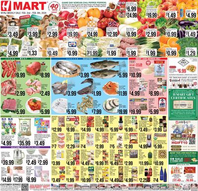 Hmart Weekly Ad Flyer Specials February 2 to February 8, 2024