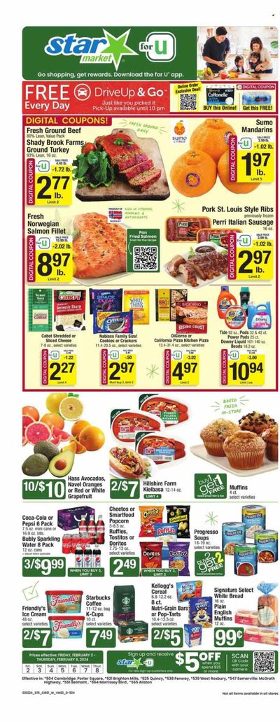 Star Market Weekly Ad Flyer Specials February 2 to February 8, 2024