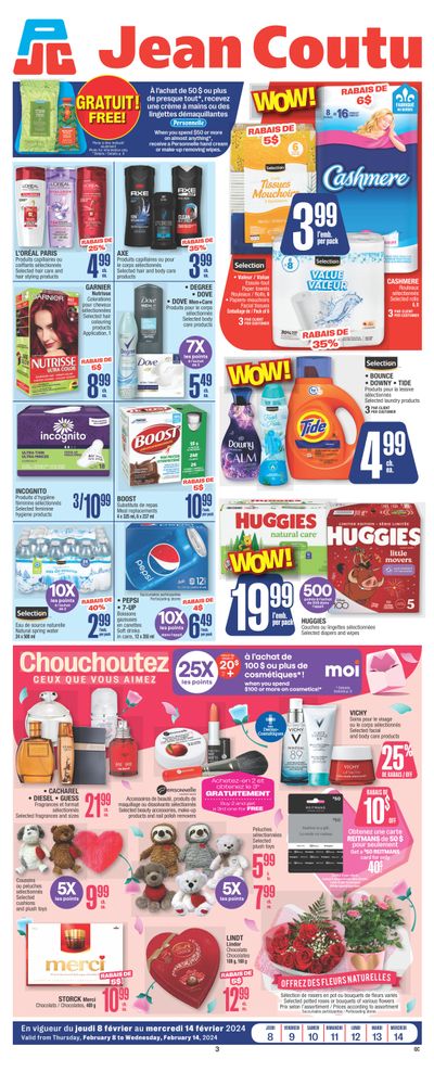 Jean Coutu (QC) Flyer February 8 to 14