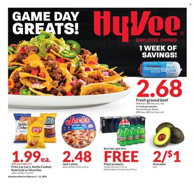 Hy-Vee (IA, IL, MN, MO, SD) Weekly Ad Flyer Specials February 5 to February 11, 2024