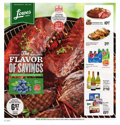 Lowes Foods Weekly Ad & Flyer May 27 to June 2
