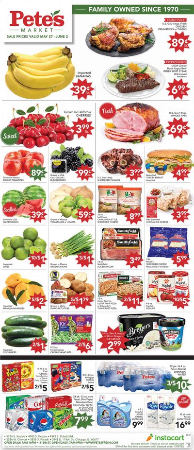 Pete's Fresh Market Weekly Ad & Flyer May 27 to June 2