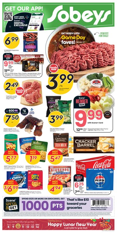 Sobeys (ON) Flyer February 8 to 14