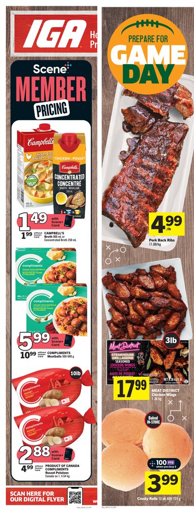 IGA (West) Flyer February 8 to 14