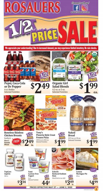 Rosauers Weekly Ad & Flyer May 27 to June 2