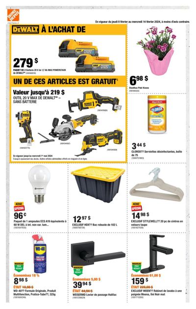 Home Depot (QC) Flyer February 8 to 14