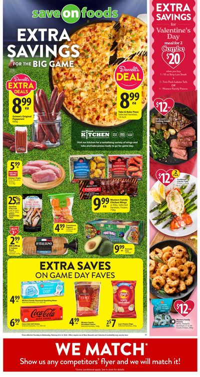 Save On Foods (AB) Flyer February 8 to 14