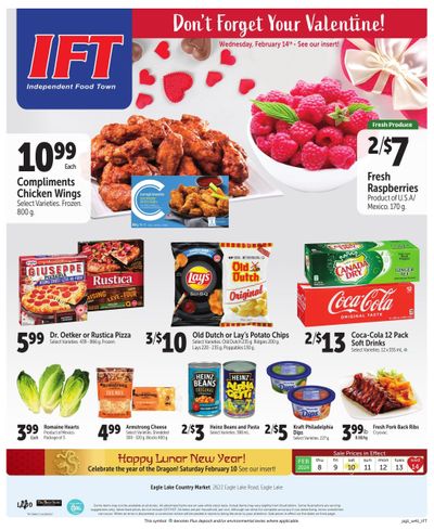 IFT Independent Food Town Flyer February 8 to 14