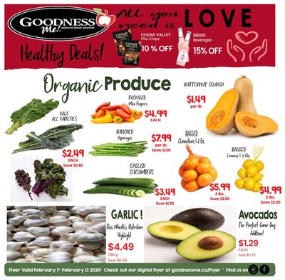 Goodness Me Flyer February 7 to 13