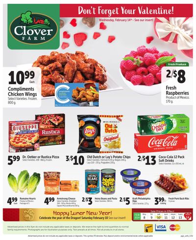 Clover Farm (Atlantic) Flyer February 8 to 14