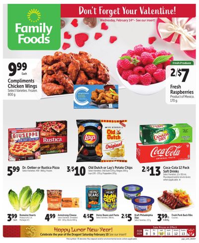 Family Foods Flyer February 8 to 14