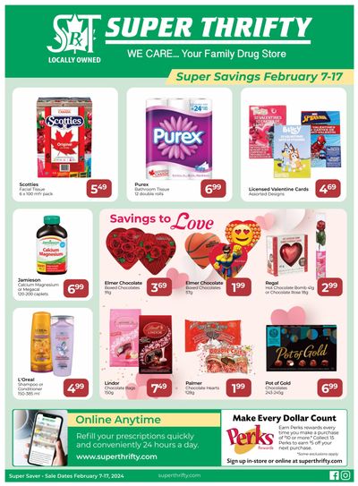 Super Thrifty Flyer February 7 to 17