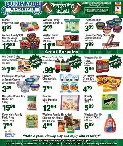Bulkley Valley Wholesale Flyer February 8 to 14
