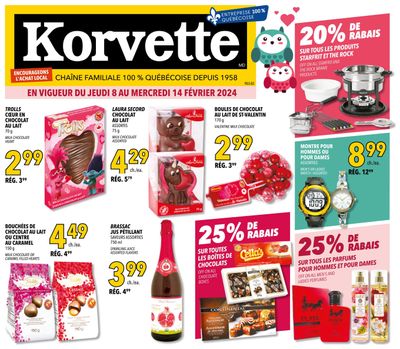 Korvette Flyer February 8 to 14