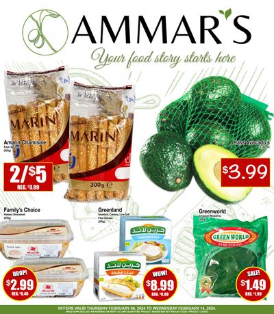 Ammar's Halal Meats Flyer February 8 to 14