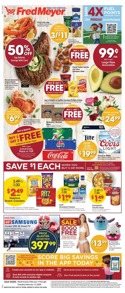 Fred Meyer (ID) Weekly Ad Flyer Specials February 7 to February 13, 2024