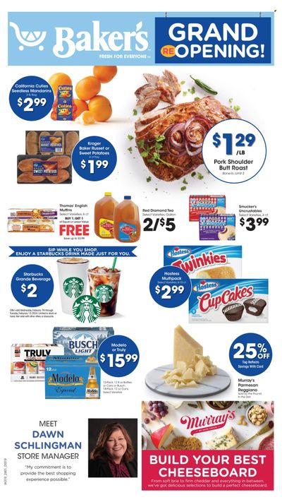 Baker's (NE) Weekly Ad Flyer Specials February 7 to February 13, 2024
