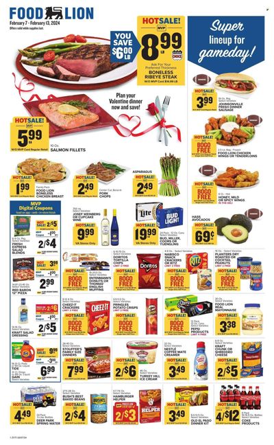 Food Lion (VA) Weekly Ad Flyer Specials February 7 to February 13, 2024