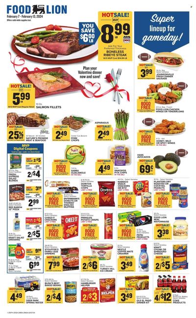 Food Lion (DE) Weekly Ad Flyer Specials February 7 to February 13, 2024