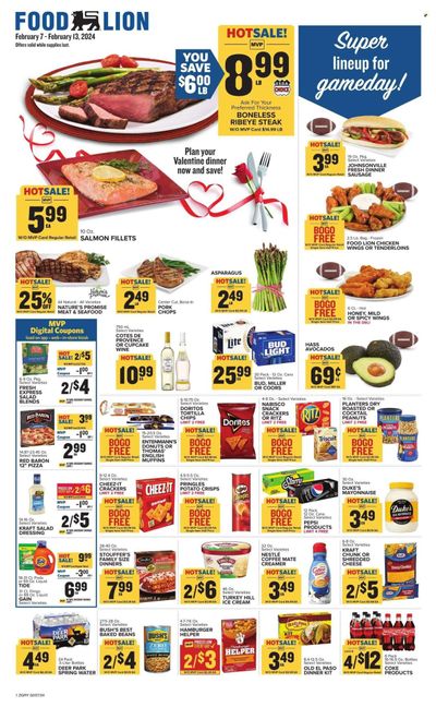 Food Lion (GA) Weekly Ad Flyer Specials February 7 to February 13, 2024